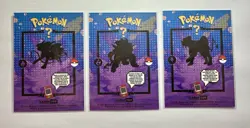 Pokemon 2024 Card Tops Pokedex Database Set Suicune, Entei, Raikou Lot - Image 2