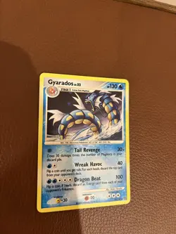 Pokemon TCG Trading Card Gyarados 19/100 Stormfront Rare Holo 2008 - Image 3