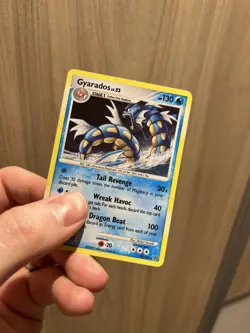 Pokemon TCG Trading Card Gyarados 19/100 Stormfront Rare Holo 2008 - Image 4