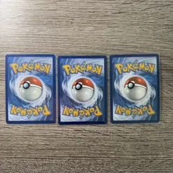 Pokemon Giovanni's Charisma Trainer +2 bonus trainer cards Rika/Professor Oak NM - Image 2