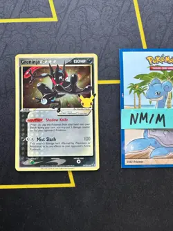 Pokemon Card Greninja Gold Star Sword & Shield Promo SWSH144 232 💎NM💎 - Image 1