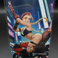 Cammy White Anime Waifu Card Doujin ACG Goddess Holo - Image 1