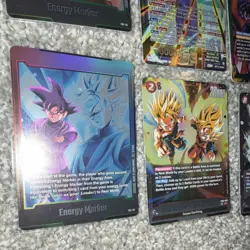 Bandai Dragon Ball Super Card Game Foil Lot 12 Cards SSB Vegito Gohan Trunks - Image 2