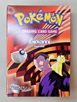 Vintage 1999 Pokemon Gym Challenge Theme Deck - Giovanni -NO CARDS READ - Image 1