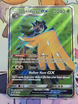 Decidueye GX - SM37 - Sun & Moon Promo - Ultra Rare Card - LP - Pokemon TCG - Image 1