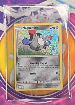 🔥POKEMON MAGNEMITE 8/12 PROMO MCDONALDS 2018 CONFETTI HOLO NM CARD👍📈 - Image 4