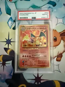 Pokemon CLF Charizard, Blastoise, Venusaur PSA 10 Japanese Cards Lot 2023 - Image 2