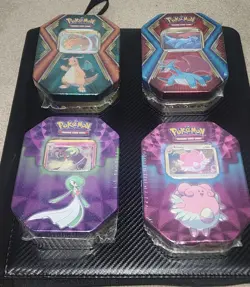 Pokemon Strong Bonds Tins with 10 Mini 3-Card Packs Salamence Gardevoir Blissey - Image 2