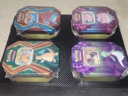 Pokemon Strong Bonds Tins with 10 Mini 3-Card Packs Salamence Gardevoir Blissey - Image 3
