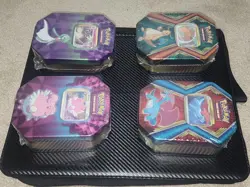 Pokemon Strong Bonds Tins with 10 Mini 3-Card Packs Salamence Gardevoir Blissey - Image 5
