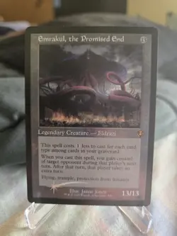 MTG Magic the Gathering Innistrad Remastered Retro Foil Emrakul the Promised End - Image 1