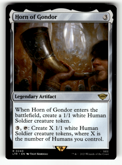 Horn of Gondor 240 Normal R Universes Beyond: The Lord of the Rings: Tales of Mi - Image 1