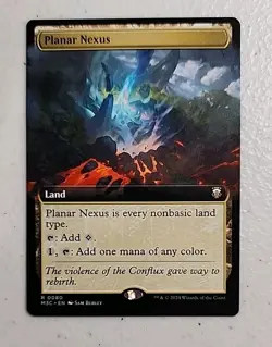 Planar Nexus (Extended Art) Commander: Modern Horizons 3 Regular MTG - Image 1