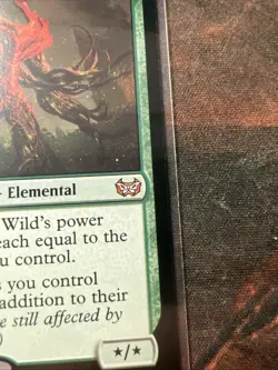 Ashaya, Soul of the Wild - 170 - NM - Commander: Duskmourn - MTG - Image 2