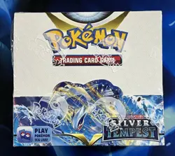 Pokemon 2021 Sword & Shield Silver Tempest Booster Box TCG Sealed Nm Mint - Image 1