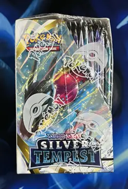 Pokemon 2021 Sword & Shield Silver Tempest Booster Box TCG Sealed Nm Mint - Image 2