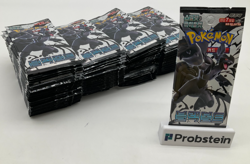 Lot of (100) Pokemon Korean SV11B Black Bolt Booster Packs Sealed - Image 1