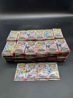 #1 Lot (288) Pokemon Scarlet & Violet Prismatic Evolutions Booster Packs Sealed - Image 1