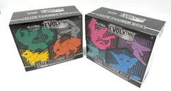Lot of (2) Pokemon TCG SWSH Evolving Skies Elite Trainer Boxes ETB Sealed - Image 1