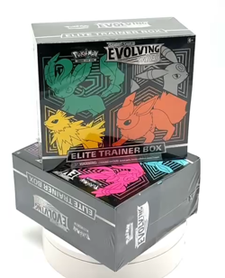 Lot of (2) Pokemon TCG SWSH Evolving Skies Elite Trainer Boxes ETB Sealed - Image 2