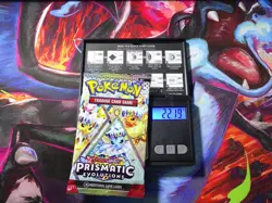 HEAVY! GOD PACKUUU 22.19g Prismatic Evolutions Pokemon TCG Booster (SEALED) - Image 1