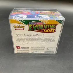 Pokemon TCG: Evolving Skies Booster Box Sealed w/ Soft Case - Image 3