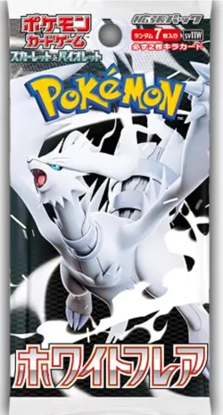 Pokemon - White Flare SV11W Scarlet & Violet Booster Pack NEW Sealed - Image 1