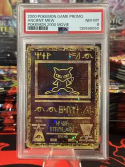 Pokemon TCG Ancient Mew PSA 8 - Image 1