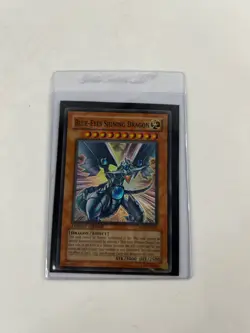 Blue-Eyes Shining Dragon MOV-EN001 Limited Edition Super Rare LP - Image 3