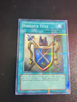 Knight's Title (Reshef of Destruction) (Secret Rare) ROD-EN002 Yu-Gi-Oh!... - Image 1