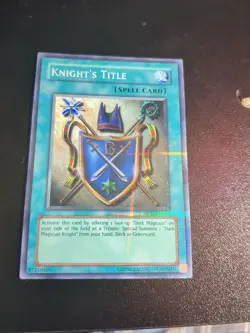 Knight's Title (Reshef of Destruction) (Secret Rare) ROD-EN002 Yu-Gi-Oh!... - Image 3