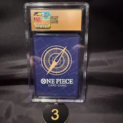 CGC PRISTINE 10 MONKEY D. LUFFY #P-075 SAIKYO JUMP PROMO 2024 ONE PIECE JPN 3 - Image 2