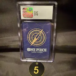 CGC MINT 9 MONKEY D. LUFFY #P-075 SAIKYO JUMP PROMO 2024 ONE PIECE 5 - Image 2