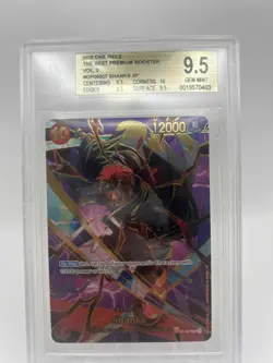 BGS 9.5 One Piece TCG Best Premium Booster vol 2 Shanks SP OP06-007 - Image 1