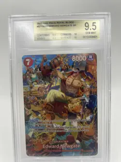 BGS 9.5 One Piece TCG Royal Blood Edward Newgate SP ST15-002 - Image 1