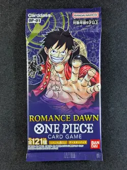 2022 One Piece Romance Dawn (OP01) Booster Pack Factory Sealed Japanese - Image 1