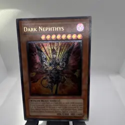 Yu-Gi-Oh! Dark Nephthys Effect Card Konami Phantom Darkness PTDN-EN018 Holo Eng… - Image 1