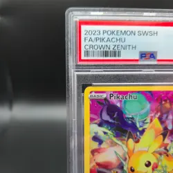 Pikachu 160/159 Pokemon Card - Crown Zenith: Full Art Secret Rare - PSA 9 - Image 3