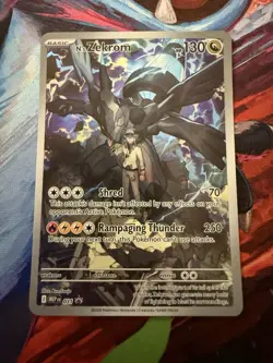 N's Zekrom 031 Black Star Promo Ascended Heroes ETB Pokemon Card NM Mint - Image 1