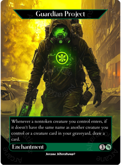Guardian Project - Full Art Altered Art Custom Proxy Cards - Image 1