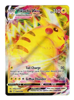 Pikachu VMAX SWSH286 SWSH: Sword & Shield Promo Pokemon Card Holo NM - Image 1