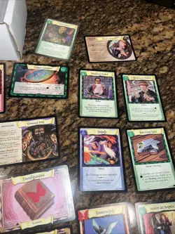 Harry Potter 2001 TCG Base Card Lot Unplayed Cards Warner Bro 500+Card Lot - Image 2