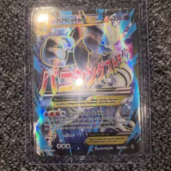 Pokemon M Mega Mewtwo EX Full Art TCG Card XY Breakthrough HP - Image 1