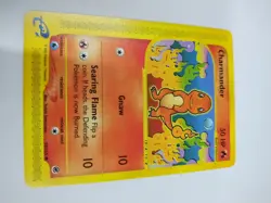 MINT Pokemon Card 2002 Starter Charmander Expedition 98/165 e reader - Image 2