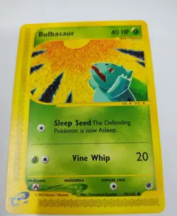 MINT Pokemon TCG Bulbasaur Expedition Base Set Card 95/165 Grass Starter Invest - Image 1