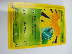 MINT Pokemon TCG Bulbasaur Expedition Base Set Card 95/165 Grass Starter Invest - Image 3