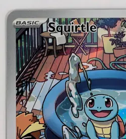 Pokemon Squirtle TCG 148/142 Stellar Crown Illustration Rare Card NM Condition - Image 3