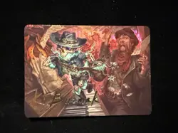 Tinybones, the Pickpocket Art Card (Gold-Stamped Signature) [Outlaws of Thunder - Image 1
