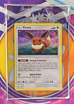 🔥EEVEE McDonald's Promotional Series POKEMON Holo 2018 Trading Card 11/12👍📈 - Image 4