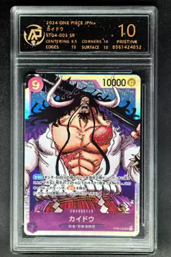 2024 ONE PIECE JPN. cards Kaidou ST04-003 SR RPA 10 (SAME AS PSA 10) - Image 1